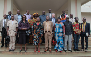 Central African Delegation hosted by Aegis in Kigali, January 2016