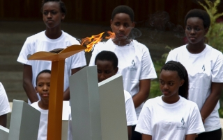 Flame of Remembrance at the Kigali Genocide Memorial, 2016