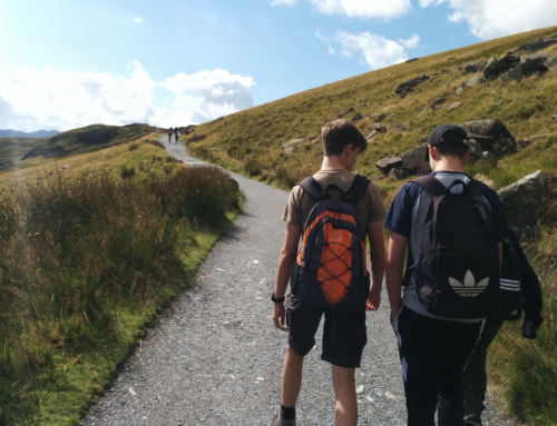 Friends climb Snowdon for Aegis