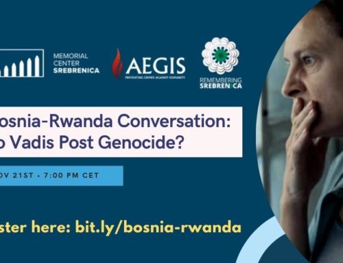 A Bosnia-Rwanda Conversation: Quo Vadis Post Genocide?