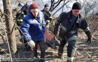 Image: emergency services recover a body from rubble in Malyn, Ukraine, following a Russian air strike reported to have killed 6 people including 3 children. Source: State Emergency Service of Ukraine, CC BY 4.0