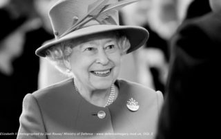 Queen Elizabeth II photographed by Joel Rouse/ Ministry of Defence - www.defenceimagery.mod.uk, OGL 3