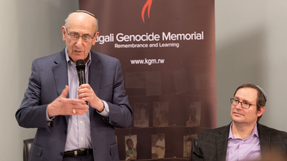 A Conversation with Emil Fish at the Kigali Genocide Memorial