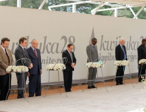 Holocaust Memorial Day 2023 at the Kigali Genocide Memorial