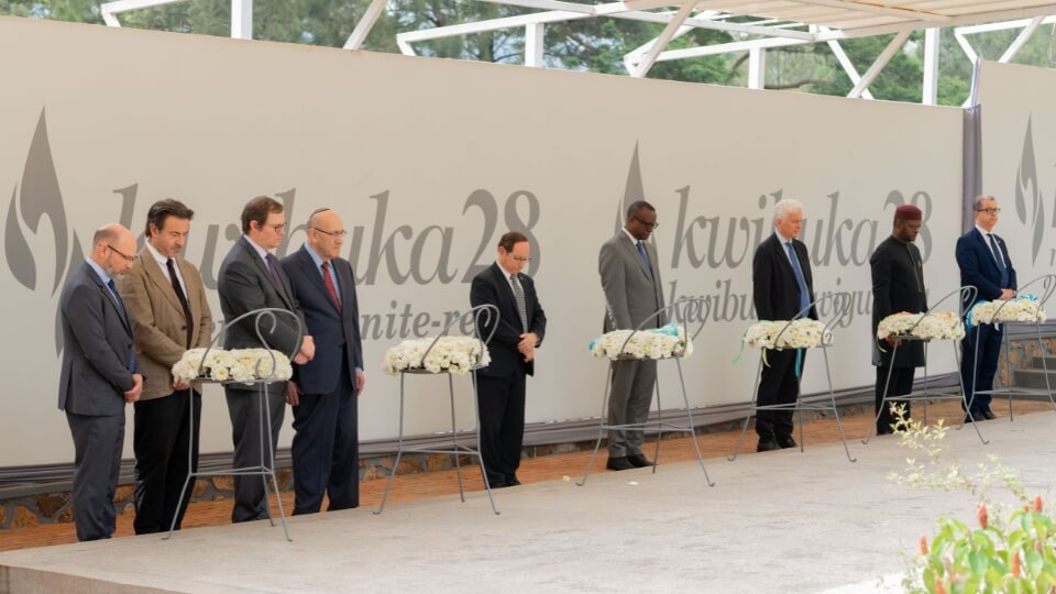 Holocaust Memorial Day 2023 at the Kigali Genocide Memorial