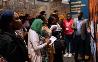 Nigerian women involved in national policy-making visited the Kigali Genocide Memorial on 22 May 2023