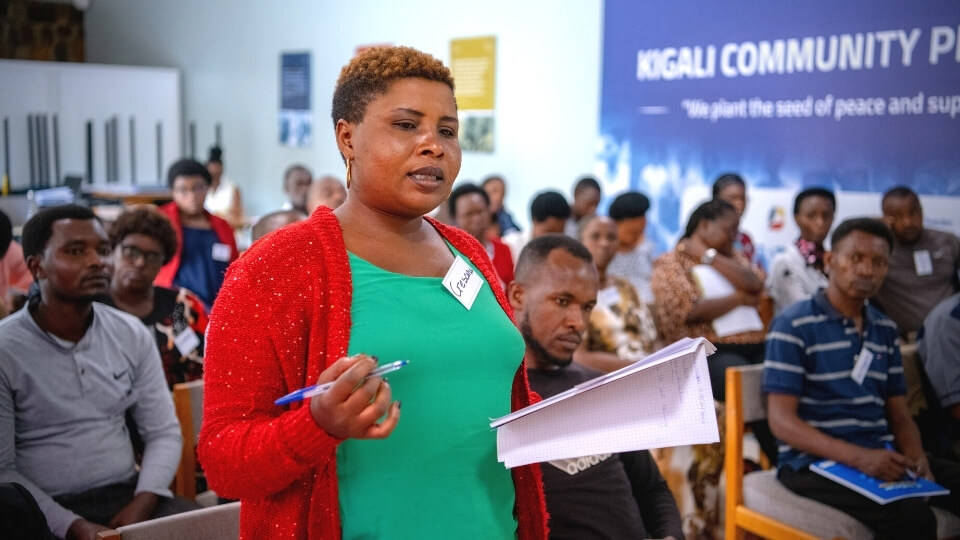 Teachers take part in Peace Ambassadors follow-up workshop at the Kigali Genocide Memorial on 18-19 October 2023