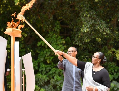 Flame lighting marks start of Kwibuka 31