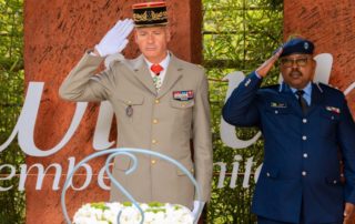 20 Oct 2025 - French Army Chief of Staff General Pierre Schill visited the Kigali Genocide Memorial